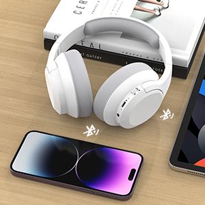 Bluetooth Wireless Over-Ear 48H Playtime And With Microphone, HiFi Stereo Foldable Lightweight Headphones For De_voghion.com