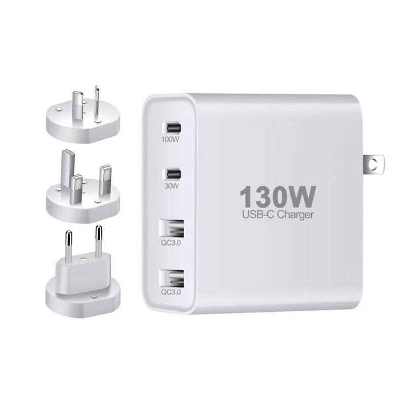 syct 130W Gallium Nitride PD100W Fast Charging Charger Suitable For DJI Air3 Drone Laptop Tablet Phone_voghion.com
