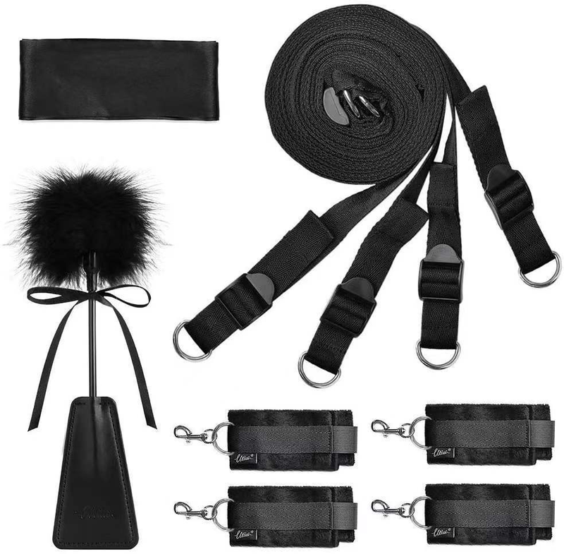 Set da 3 pezzi per letto giocattolo sessuale per adulti con stazione indipendente, set di racchette in piume da letto, giocattolo sessuale per allenamento di coppia_voghion.com
