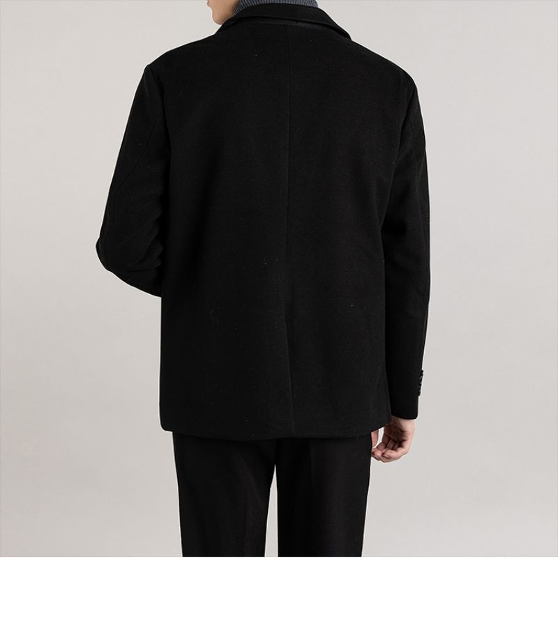 Nengmeng High-End koreanesch Versioun vum Wollanzug Top Single West Loose Verdickte Kostüm Männer Formal Kostümjacket_voghion.com