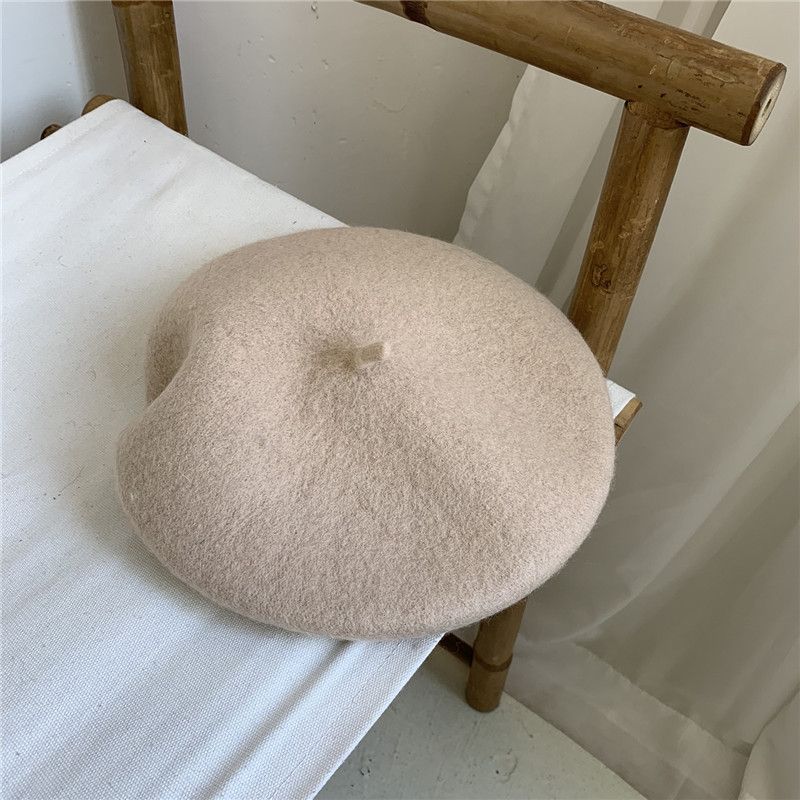 Neuheiten Elegante Wolle Künstler Maler Neue Winter Klassische Heiße Frauen Mädchen Weibliche Verdickte Woll Französisch Hut Baskenmütze Kappe Gorros_voghion.com
