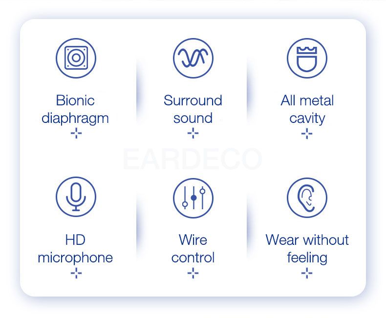 9D stereo headset with microphone, audio earphone with Graves cable, and microphone_voghion.com