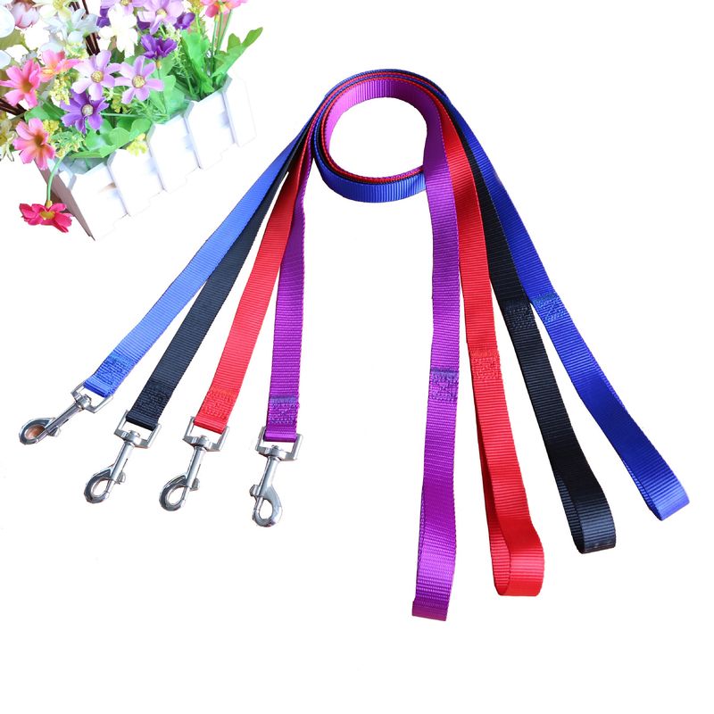 High-Quality Plain Nylon Pet Leash_voghion.com