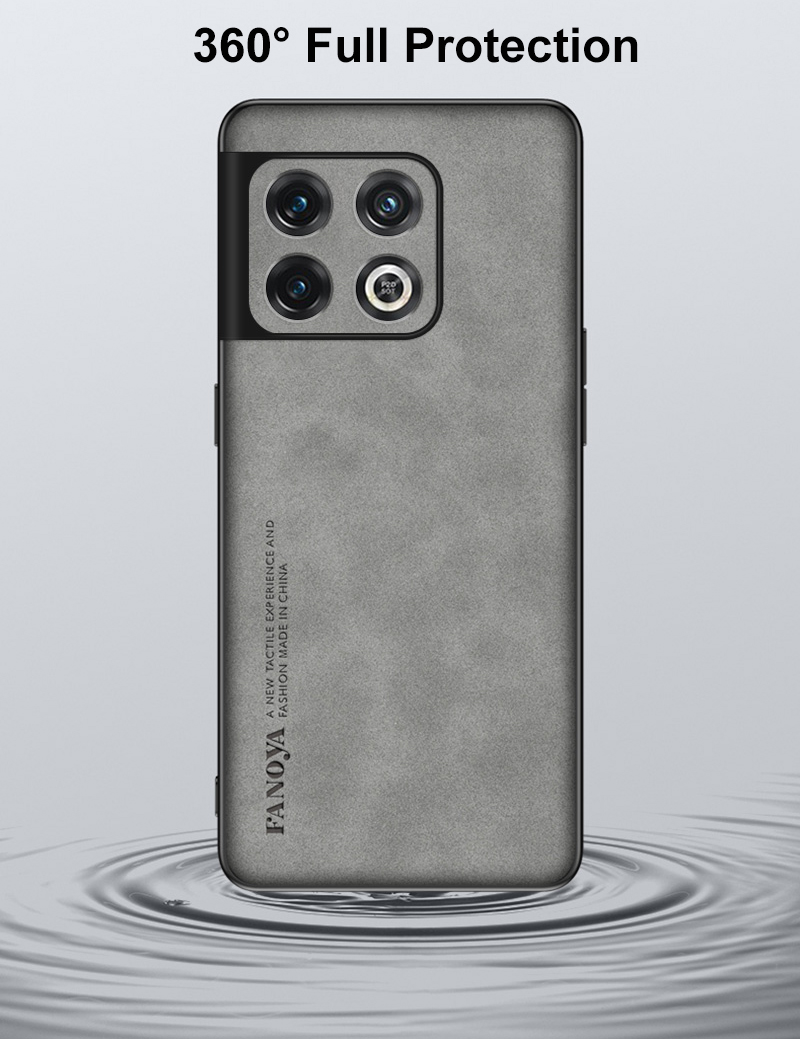 Custodia in pelle PU di lusso per OnePlus 10 Pro 10Pro Cover posteriore Custodia protettiva in silicone per affari per One Plus 10 Pro C_voghion.com