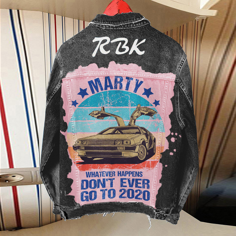 Damenbekleidung, Jeansjacke mit Revers, exklusiv, neues Modell_voghion.com