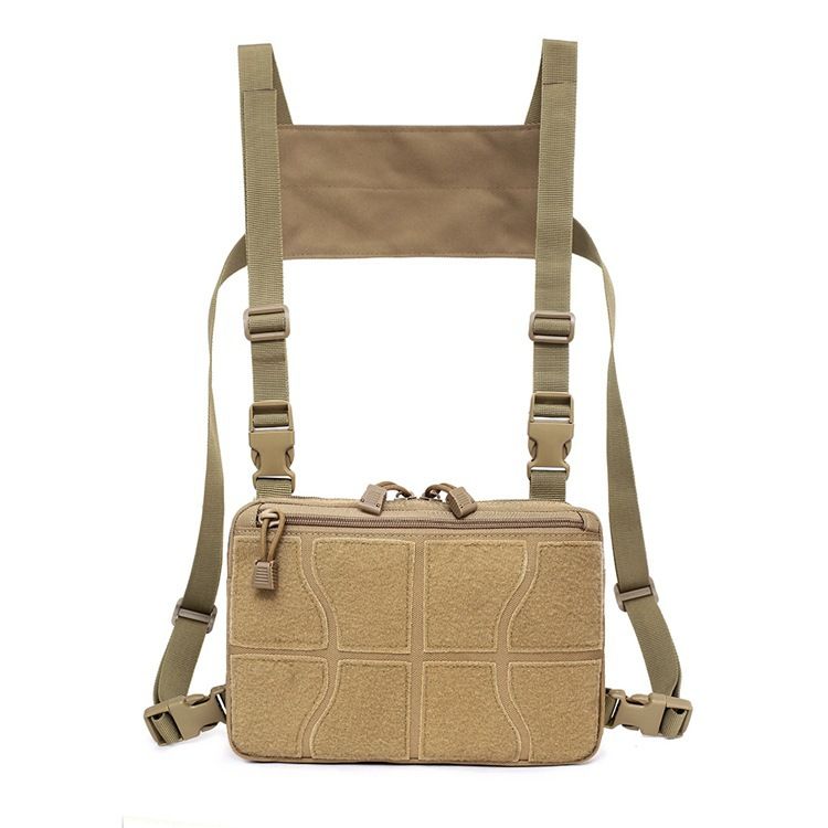 Outdoor Casual Sports Quick Release Pack Hiking Running Portable Functional Tactical Training Chest Bag_voghion.com