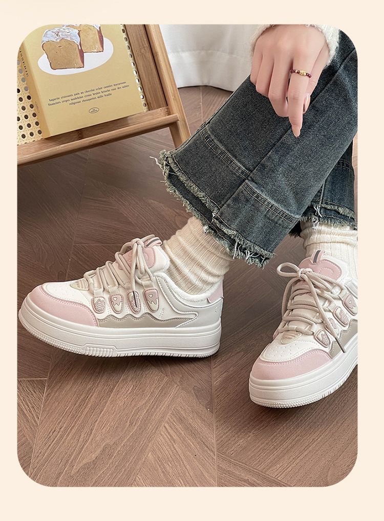 Plush Cotton ShoesWinter For Women All Match Large Size Women's Shoes Soft Soles Not Tired Feet Warm Sneakers_voghion.com