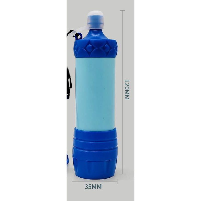 Purificador de agua portátil para exteriores con filtro de paja para emergencias_voghion.com