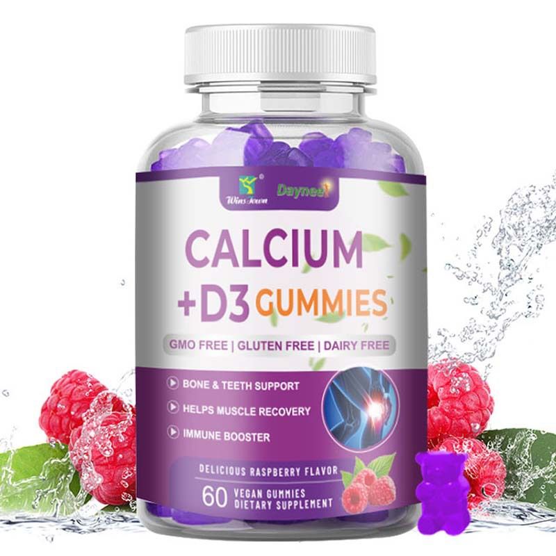 Foreign Trade Manufacturer Direct Sale Supplement CALCIUM Vitamin D3 Gummies_voghion.com