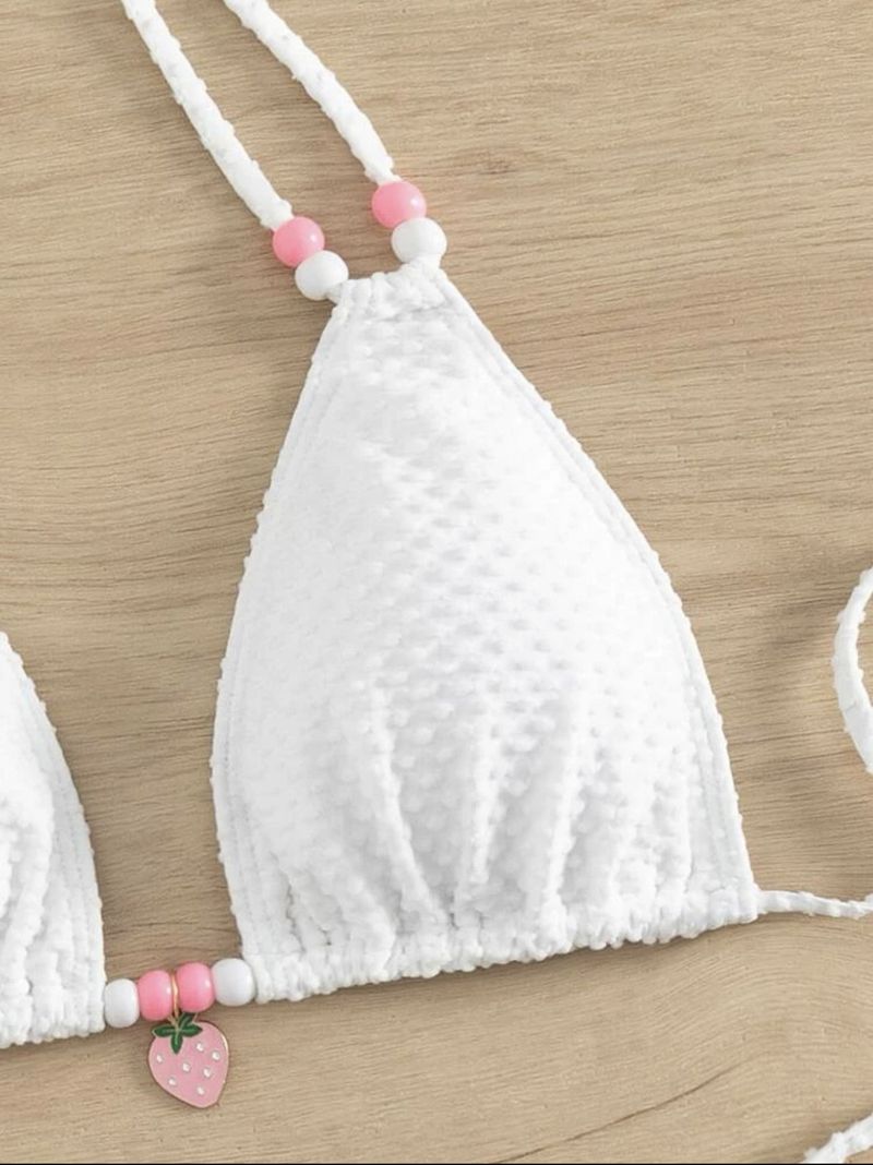 Damenbekleidung Einfarbiger Damen-Badeanzug_voghion.com