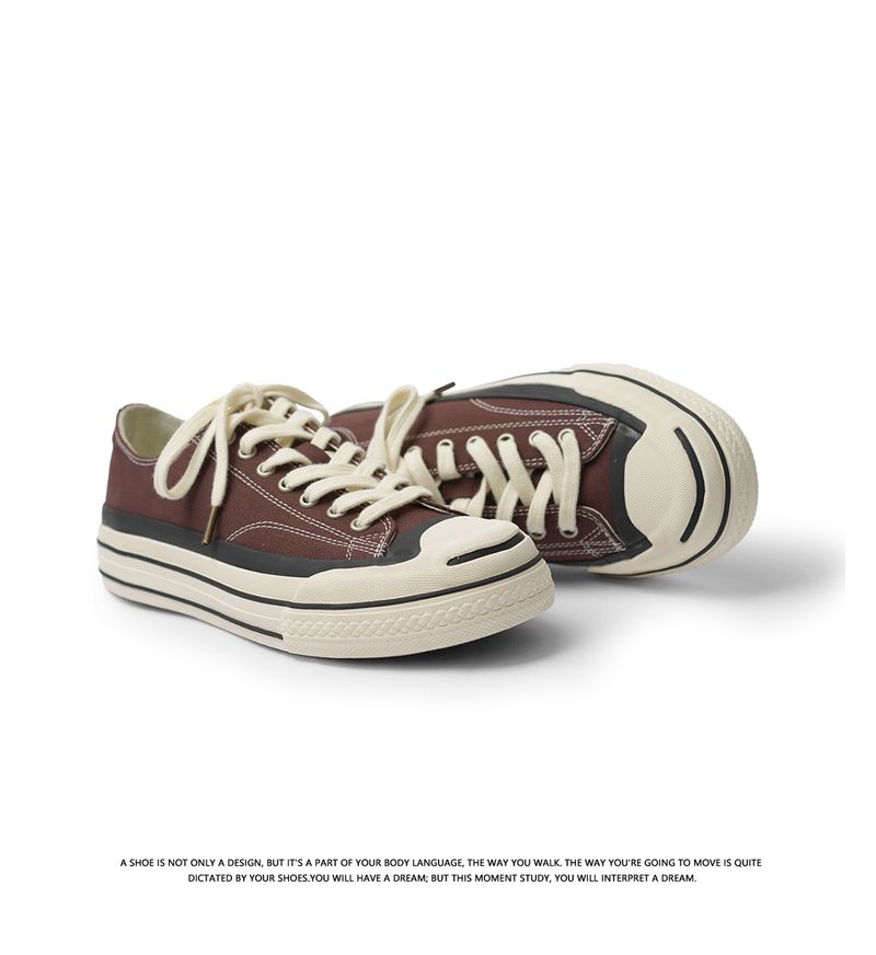 2024 novos sapatos brancos masculinos e femininos com sola grossa e respirável, lona com aumento de altura e cano baixo, da moda, japoneses e_voghion.com