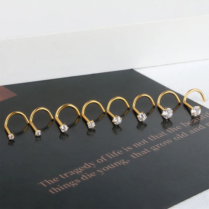 4-12 pezzi di zirconi cubici per il naso, 20 g, piercing al naso, gioielli in osso a forma di L, gioielli in cristallo lucido per piercing alla narice_voghion.com