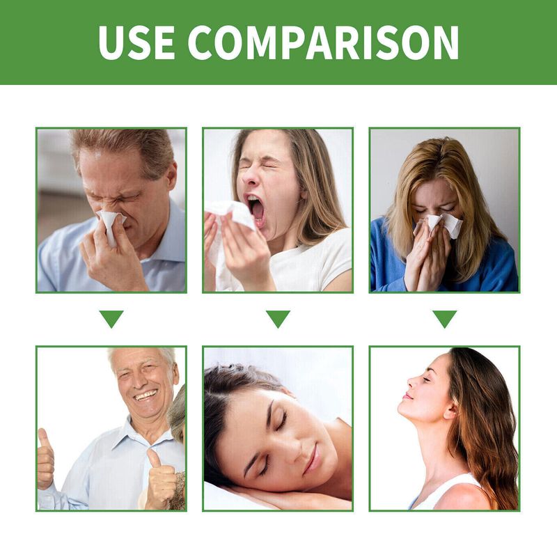 Inalador nasal Ximonth Pure Herbal Extract, alivia a irritação nasal, limpa as vias nasais, cuida da saúde do corpo e respira_voghion.com