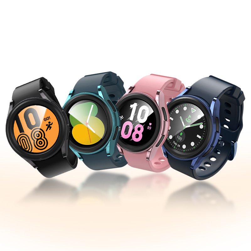 TPU-hoesje voor Samsung Classic 43 mm 47 mm vergulde schermbeschermer rondom Bump Shell Galaxy Watch 6_voghion.com