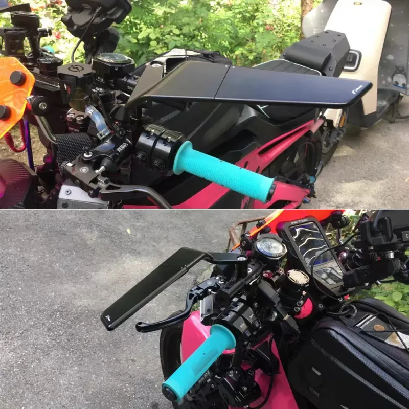 CB650R CB 650R 2021 2022 2023 Motociklu atpakaļskata spoguļi Universāls 360° regulējams atpakaļskata spogulis cb650r_voghion.com