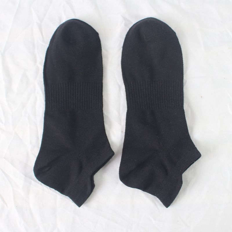 Chaussettes de sport grande taille pour hommes, chaussettes bateau en maille fine, chaussettes pour hommes grande longueur, chaussettes en coton_voghion.com