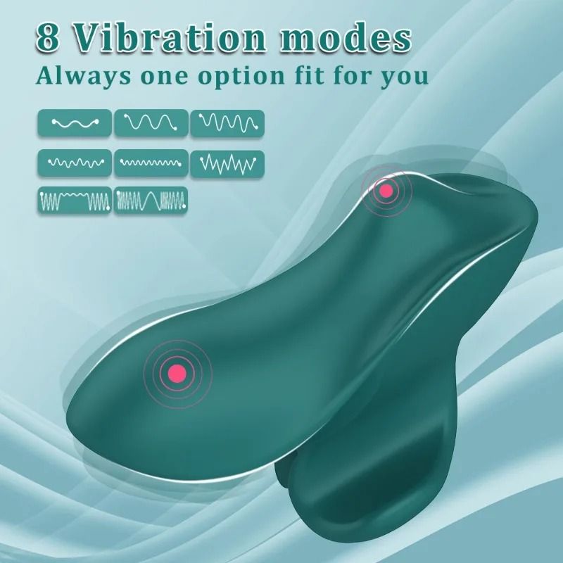 APP remote control mini wear finger vibrator bullet jump eggs massage female G-spot stimulation vibrator_voghion.com