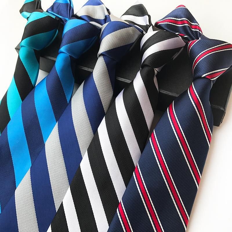 High-end Polyester Material Necktie Men's Suit Business Formal Tie_voghion.com