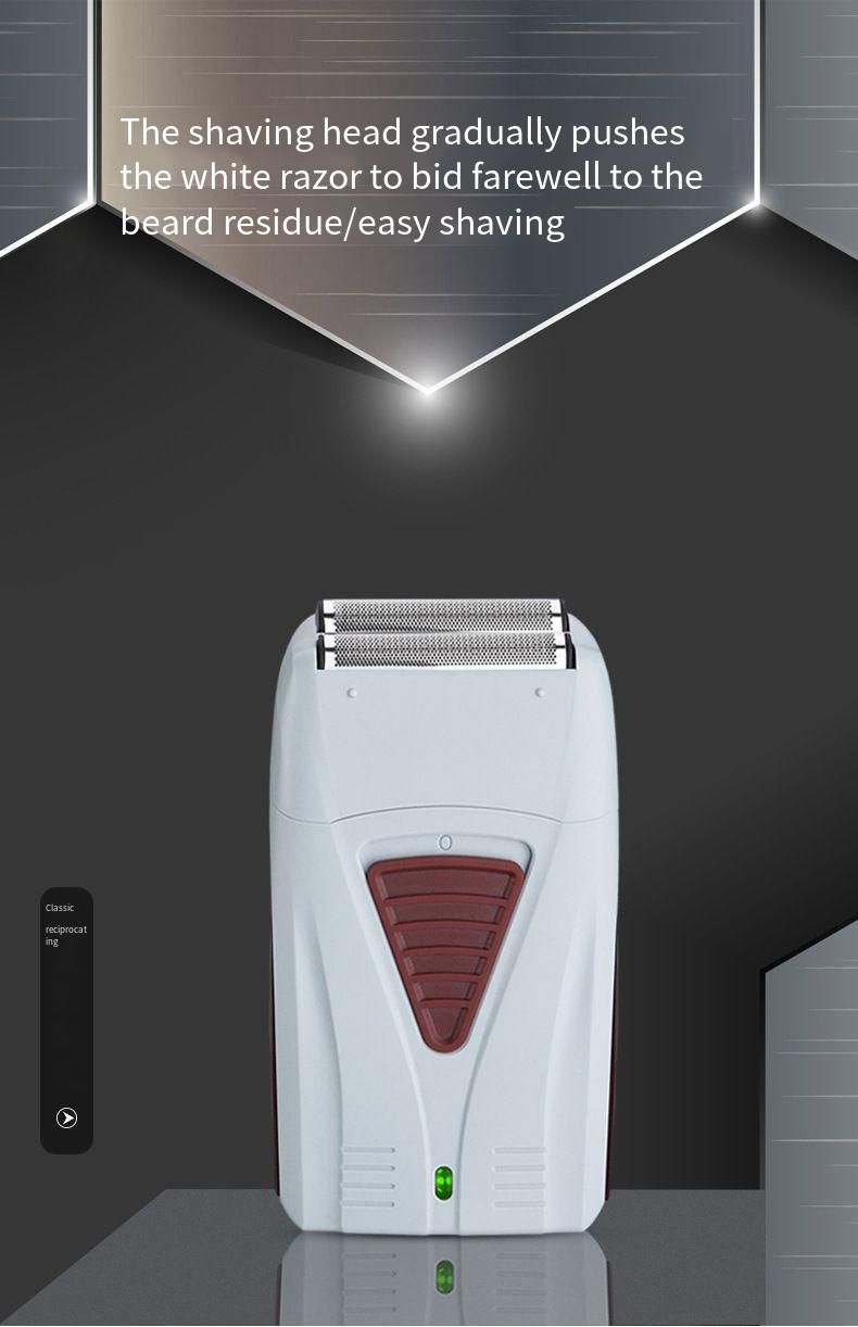 Rechargeable Electric Device Dual 4D Whitening Bald Head Machine Men's Shaver_voghion.com