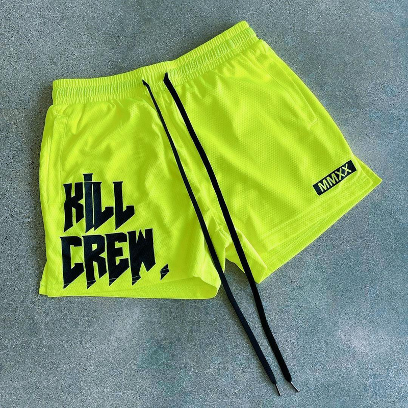 Nuovi pantaloni sportivi in rete ad asciugatura rapida di marca alla moda, pantaloni da allenamento per gambe da basket, pantaloncini da uomo_voghion.com
