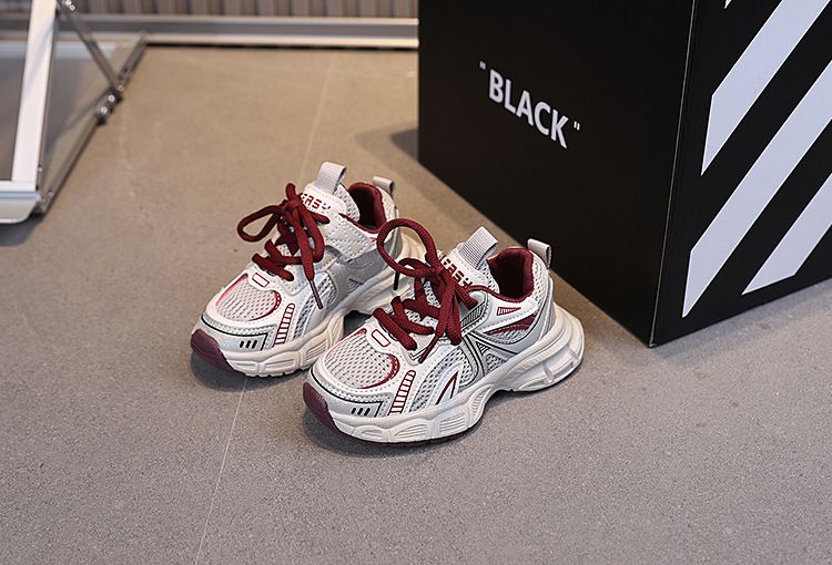 Mutter & Kinder Kinder Sport Atmungsaktive Mesh Modische Trend Laufschuhe_voghion.com