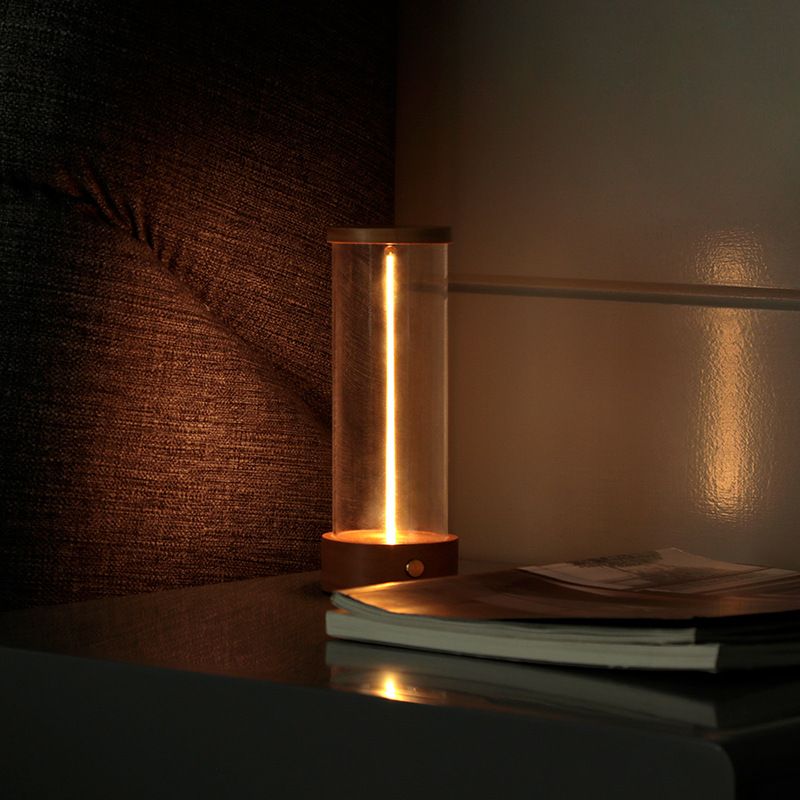 Lampada da comodino per camera da letto interna con atmosfera quantistica a levitazione magnetica, regalo creativo, modello di ricarica_voghion.com