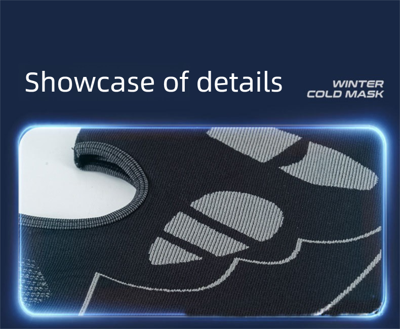 Cycling Warm Face Mask Cold-proof Thickened Breathable Windproof Sports Headgear Ski Equipment_voghion.com