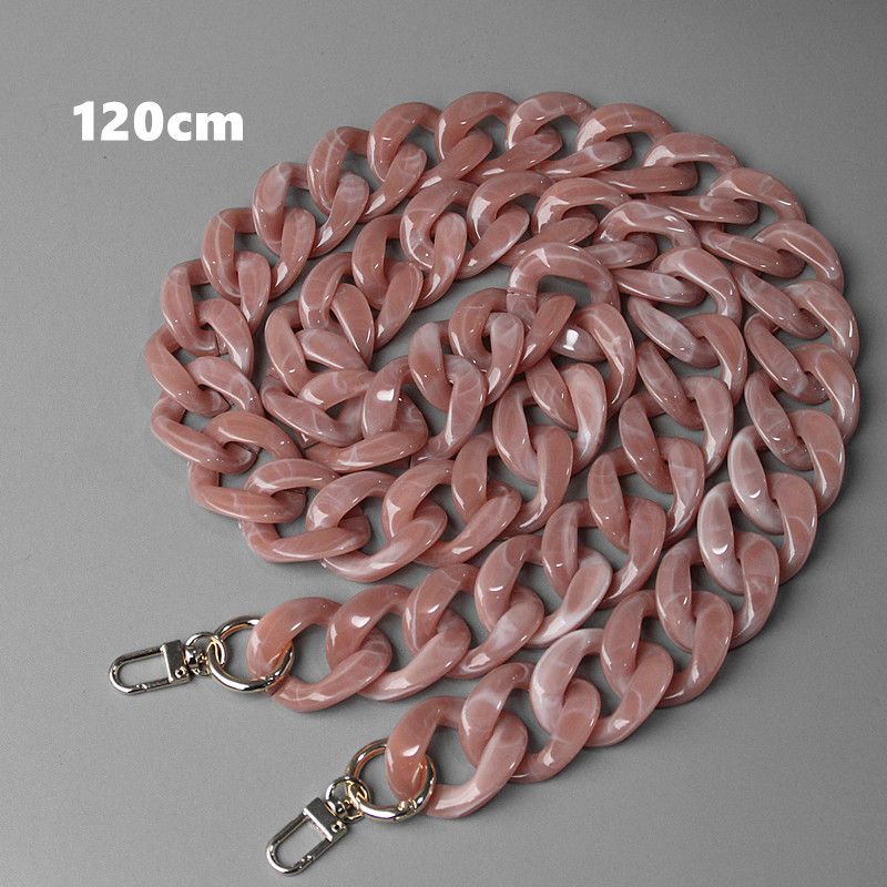 Exaggerated Thick Bag Accessories Clutch Acrylic Resin Chain_voghion.com
