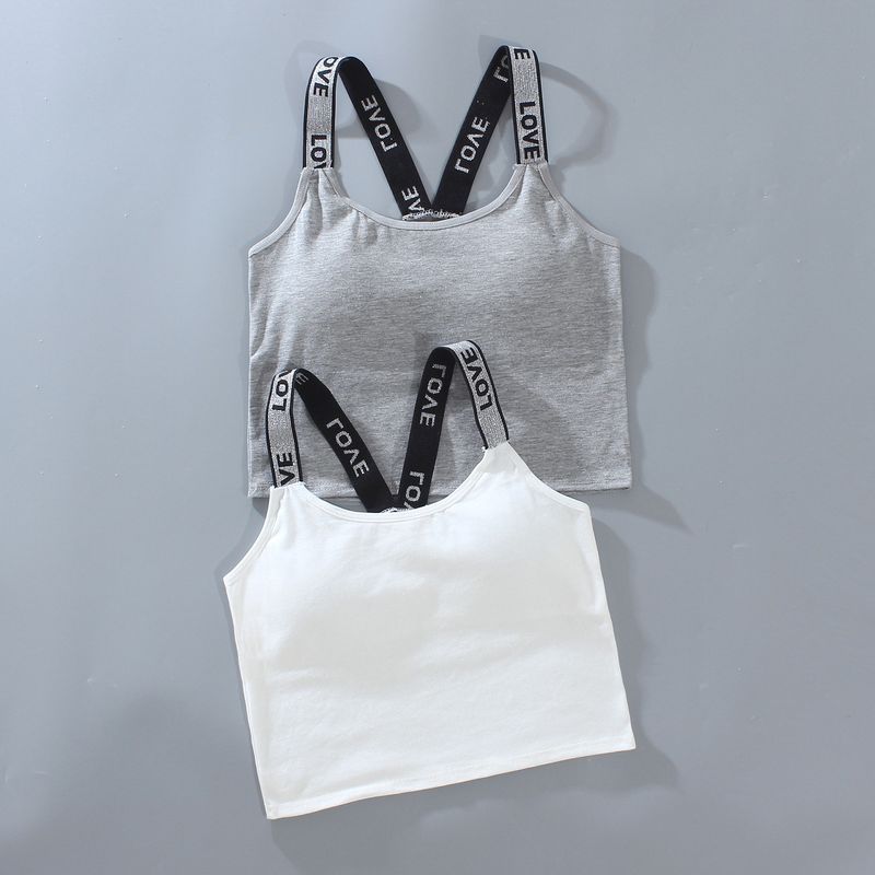 Reggiseno per bambine, periodo di sviluppo, piccolo, canottiera, intimo estivo in cotone, medio e lungo, per bambine grandi, studentesse, 8-14 anni_voghion.com