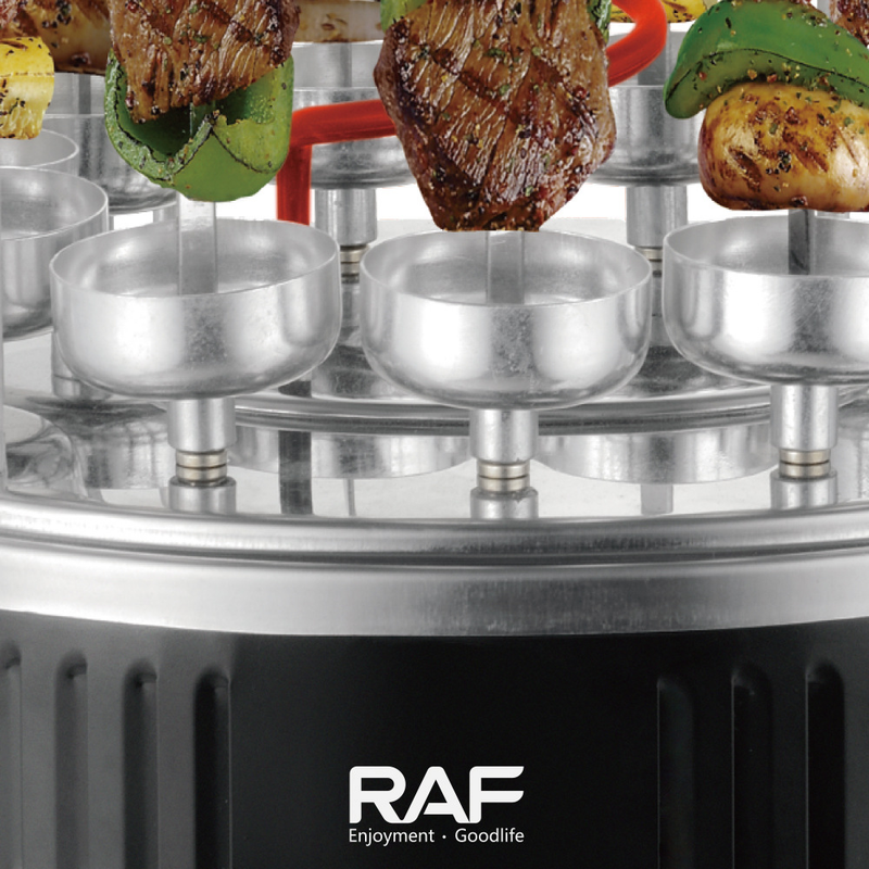 RAF EU Standard Cross-Border BBQ Skewer For Home Multifunctional Grilling And Frying Combo Less Charcoal Grill_voghion.com