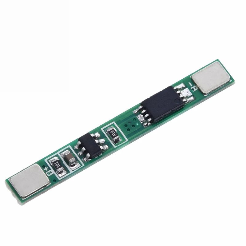 10PCS 3.7V Battery Protection Board Great IT 1S 3A li-ion BMS PCM Battery Protection Module pcm for 18650 Lithium Li-ion Battery_voghion.com