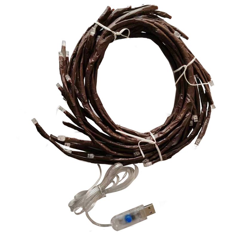 Factory Direct Sale Artificial LED Tree Vine String Ins Festival Style Atmosphere Arrangement Decorative Light_voghion.com