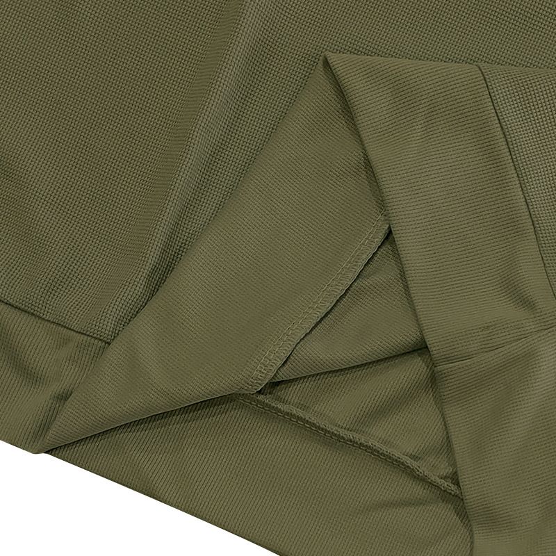 American Summer New Product Herren Schlichtes Casual V-Ausschnitt Design Lockeres Trendy Poloshirt Kurzarm Herren_voghion.com