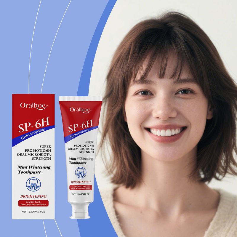 Oralhoe Zahnpasta mit Minze, sanfte Zahnreinigung, frischer Duft, tägliche Mundpflege_voghion.com