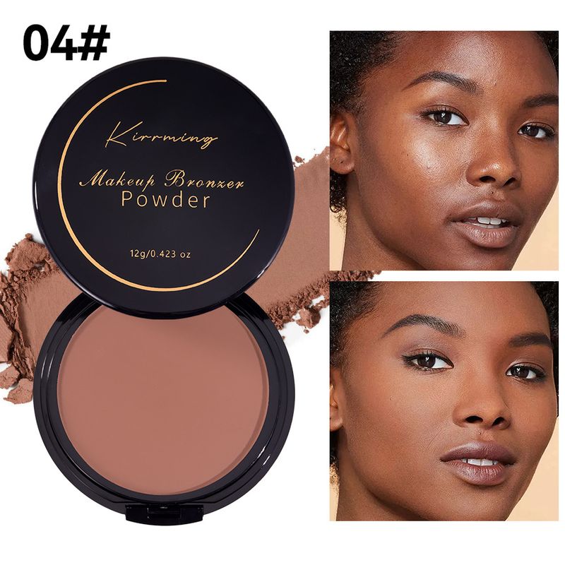 Powder Cake 4 Farben Wasserfester Concealer Aufhellender langanhaltender Make-up ohne Verschmieren Puder_voghion.com