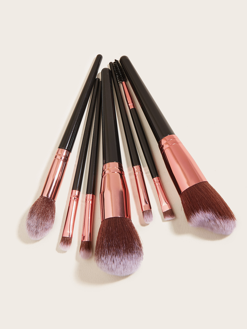 7/10 pinceaux de maquillage ensemble Big Mac pinceau fard à paupières poudre libre pinceau maquillage GUJHUI_voghion.com