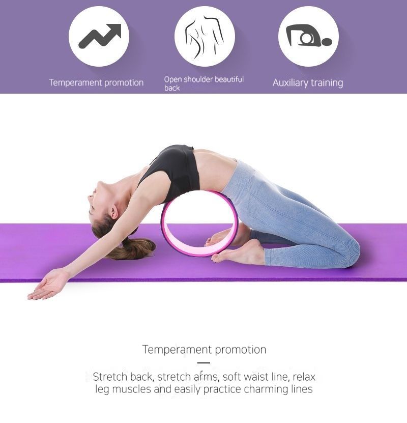 Nyitott felszerelés kezdő kerék háthajlító isteni eszköz karcsúsító láb mágikus jóga pilates gyűrű_voghion.com