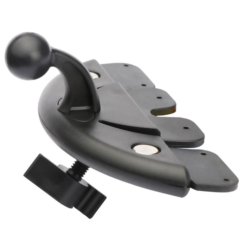 Car Mounted Mobile Phone Magnetic Bracket, Car CD Port, Magnet, Navigation Seat, Snap On Universal Base, Ball Head 17mm_voghion.com