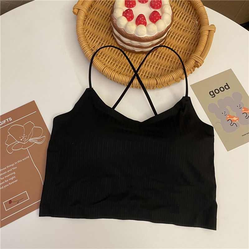 Beauty Back Ice Silk Integrated Basic Tops Camisole_voghion.com