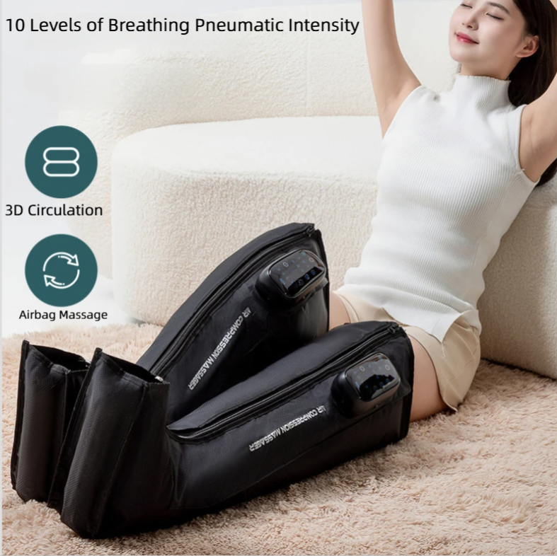 Grenzüberschreitendes New Wave Massagegerät, wiederaufladbar, mit Luftdruck-Airbag, Physiotherapie, elektrische Heimmassage, Beinverschönerung_voghion.com