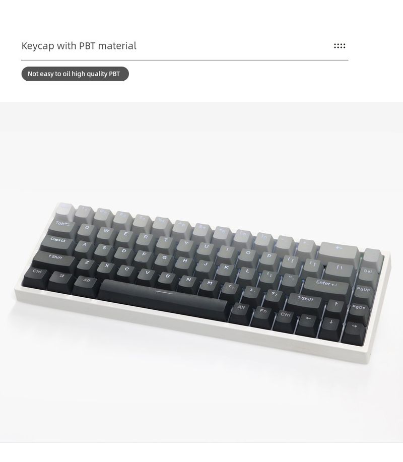 Kappe Pavilion Polar Day PBT Transparent OEM-Tastenkappe 68 84 87 104 Mx1.0 6.0 8.0 Nical-Tastatur_voghion.com