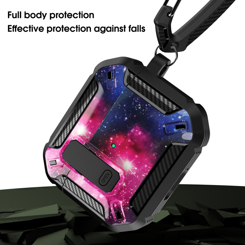 Hitech Beschermende Huid Anti-val Schokbestendig Waterdicht TPU Bluetooth-compatibel Oordopjeshoesje voor 3_voghion.com