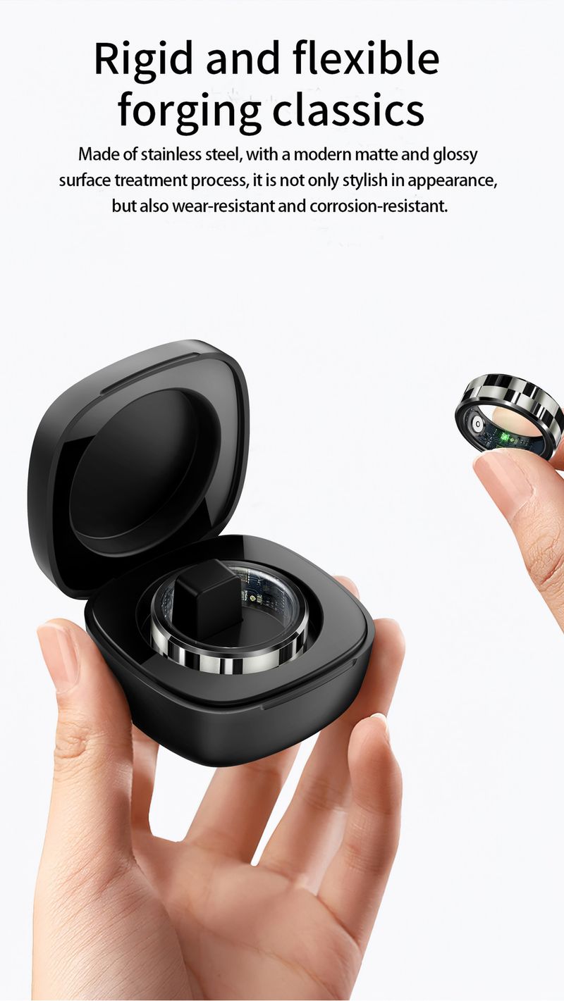 Électronique grand public Bague intelligente Entrepôt de chargement Photographies Oxygène sanguin Suivi du sommeil Surveillance de la fréquence cardiaque Mode exercice_voghion.com