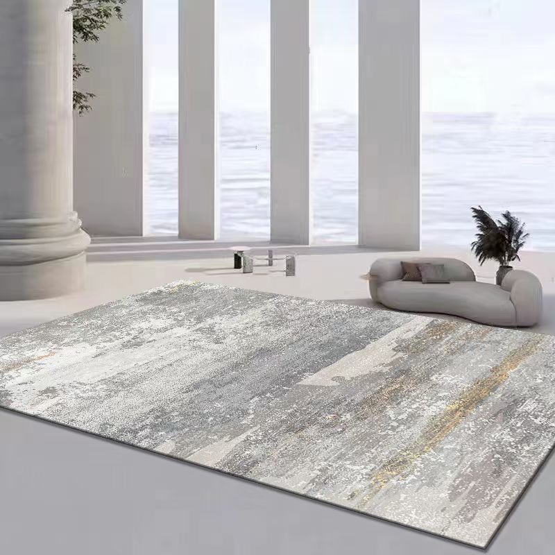 Tappeto moderno minimalista – Texture morbida simile al velluto (80x120 cm-200x300 cm, geometrico neutro, per divano e camera da letto)_voghion.com
