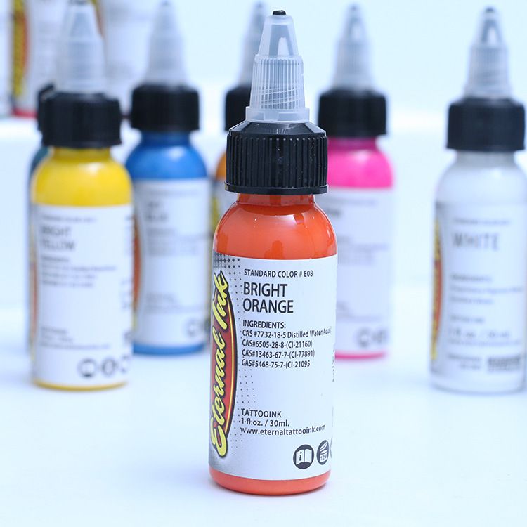 Iteno Anfänger Praxis Linie Schneiden Nebel Pigment 14 Farben Set Tattoo Tinte_voghion.com