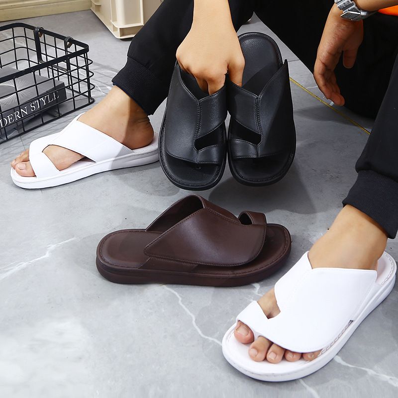 Herren Flip Flops 2025 Anti-Rutsch-Sommer-Oberbekleidung Mode Soft Bottom Beach Clip Toe Cool Casual Herren Hausschuhe_voghion.com