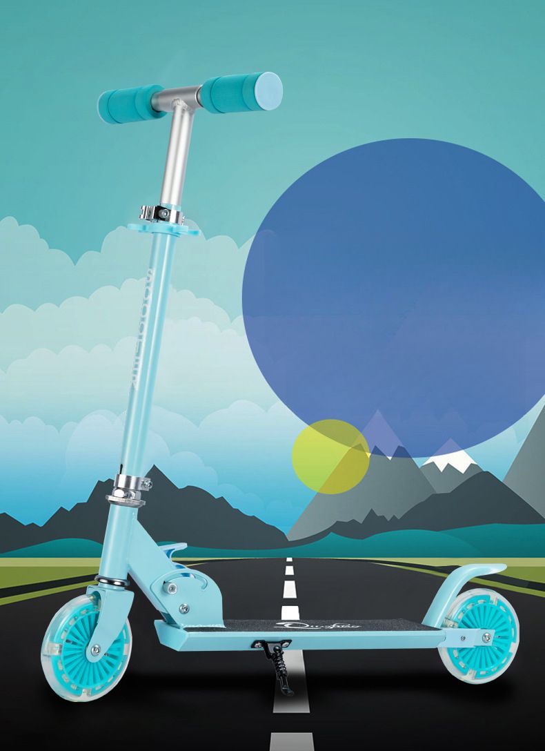 Monopattino pieghevole per bambini in lega di alluminio con pedale per e-commerce transfrontaliero_voghion.com