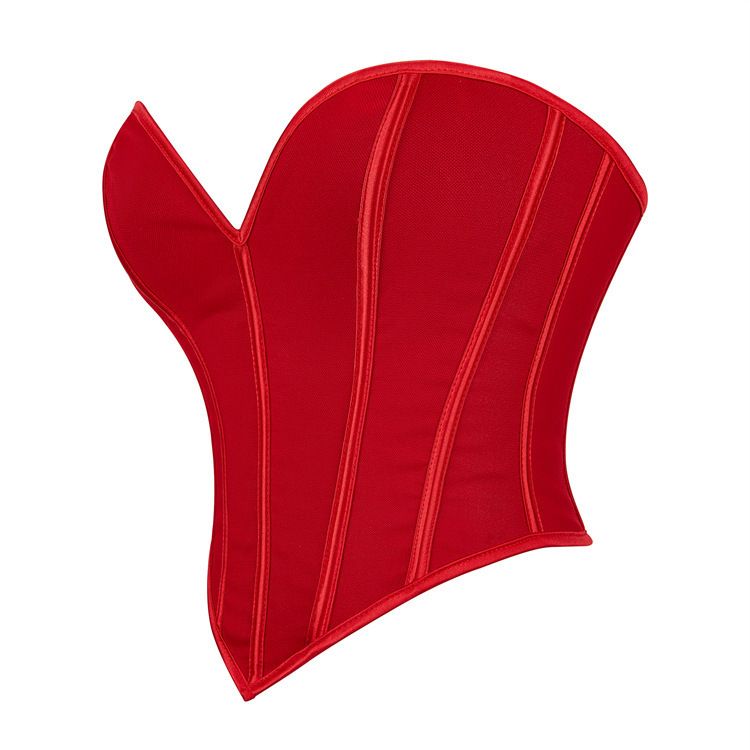 Women's Intimates Frosted Tube Top Body Shaper Female Sexy Waist Palace Corset_voghion.com
