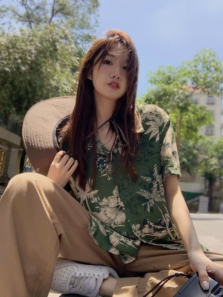 Camiseta de camuflaje para niños, conjunto para padres e hijos, familia de tres, conjunto de verano, vacaciones en la playa, Hawái, camiseta retro estilo Hong Kong_voghion.com