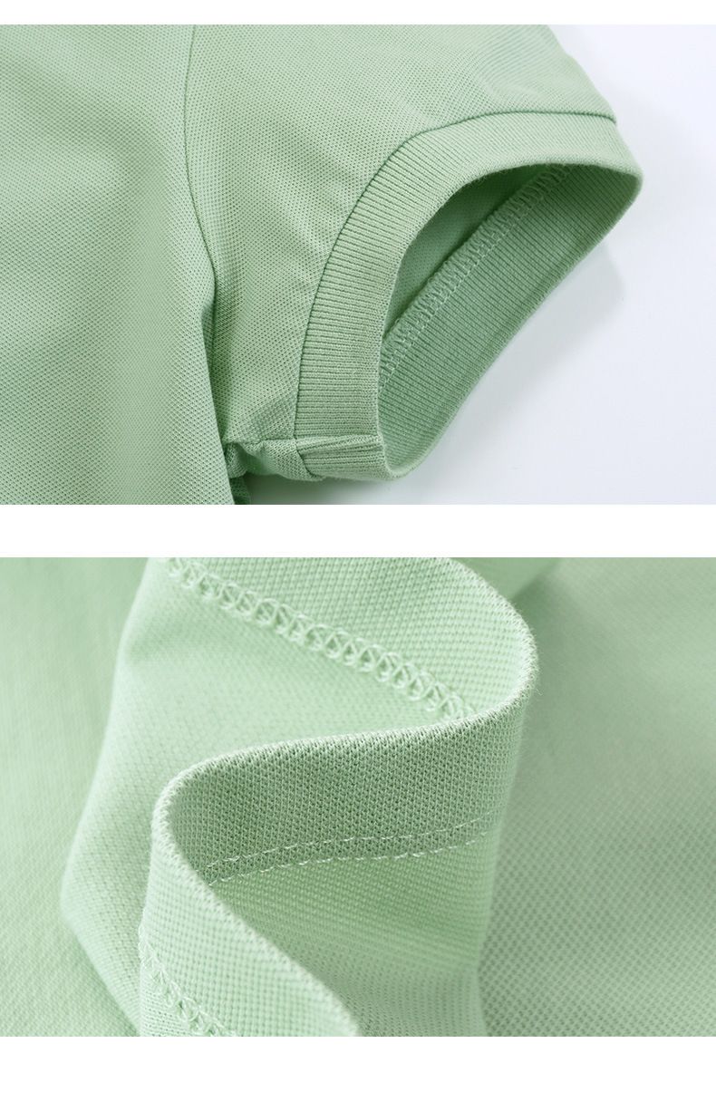 Ropa de mujer Camiseta de algodón para mujer, deportiva, primavera y verano, nueva, transpirable, ajustada, polo, manga corta, ajustada, para mujer_voghion.com